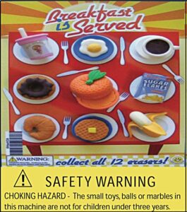 Rise and Shine Breakfast Erasers